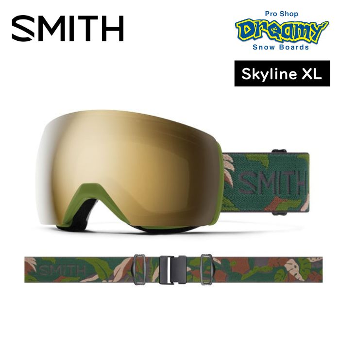 SMITH スミス　skyline アジアンフィット　ゴーグル　キッズ　女性スノーボード