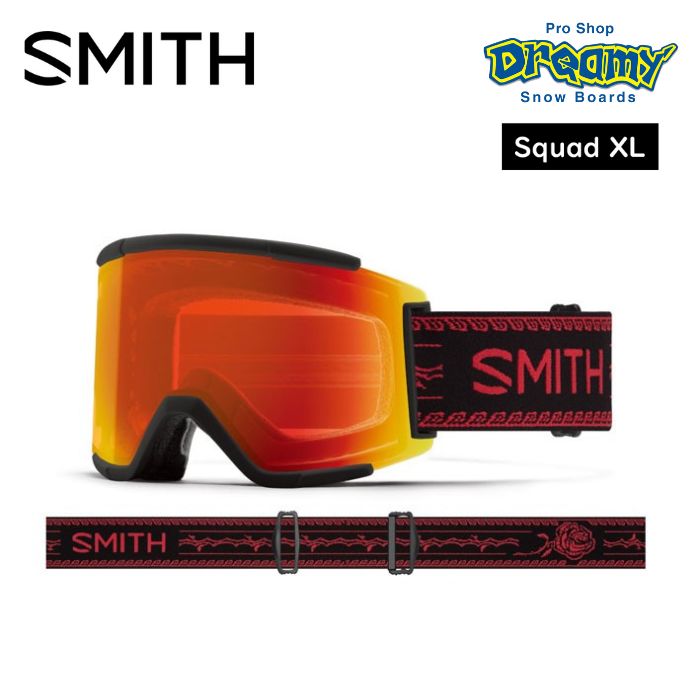 SMITH SQUAD XL スノーボード・スキー ゴーグル-