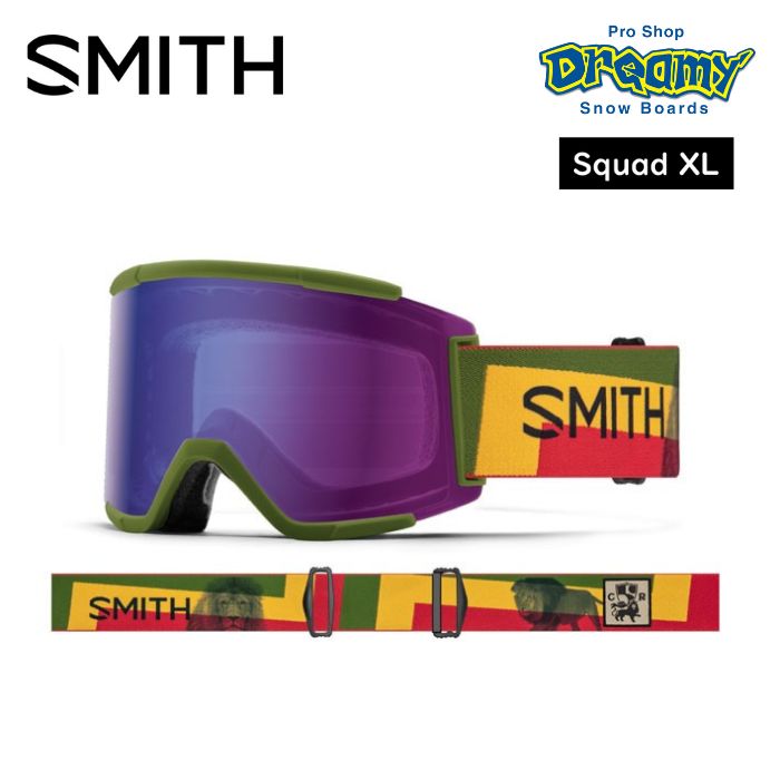 22-23 SMITH スミス GOGGLE Squad XL High Fives 010273113 調光レンズ アジアンフィット スノーゴーグル  正規品-スノーボード（キッズ）・サーフィンの専門店｜DREAMY