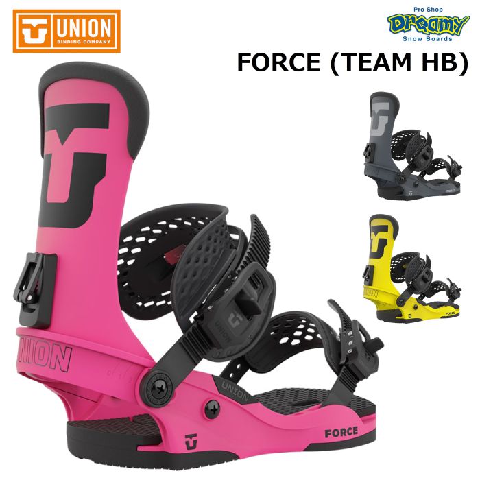 22-23 UNION ユニオン FORCE (TEAM HB) フォース オールラウンド レギュラーディスク カントシステム NEWストラップ  スノーボード バインディング 2023 正規品-スノーボード（キッズ）・サーフィンの専門店｜DREAMY