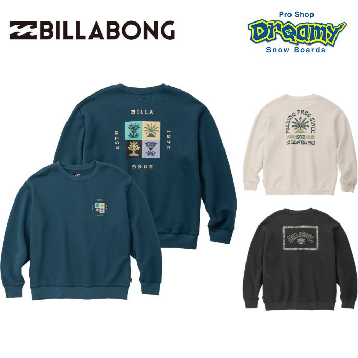 BILLABONG ビラボン メンズ BC012008 PALMS トレーナー 2022年秋冬モデル  正規品-スノーボード（キッズ）・サーフィンの専門店｜DREAMY