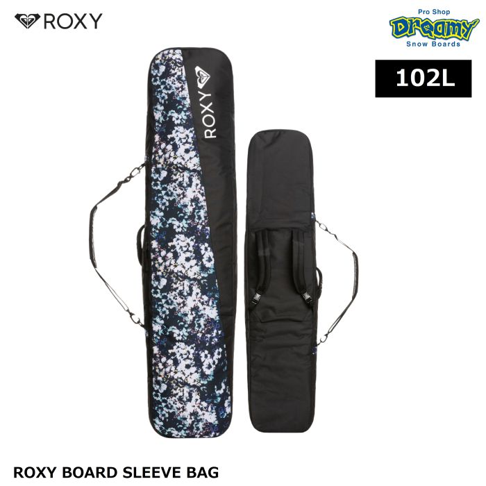 ROXY ロキシー ROXY BOARD SLEEVE BAG ERJBA03069 ボードケース 102L バックパック仕様 キャリーハンドル  シリコンプリント スノーボード22-23 正規品-スノーボード（キッズ）・サーフィンの専門店｜DREAMY