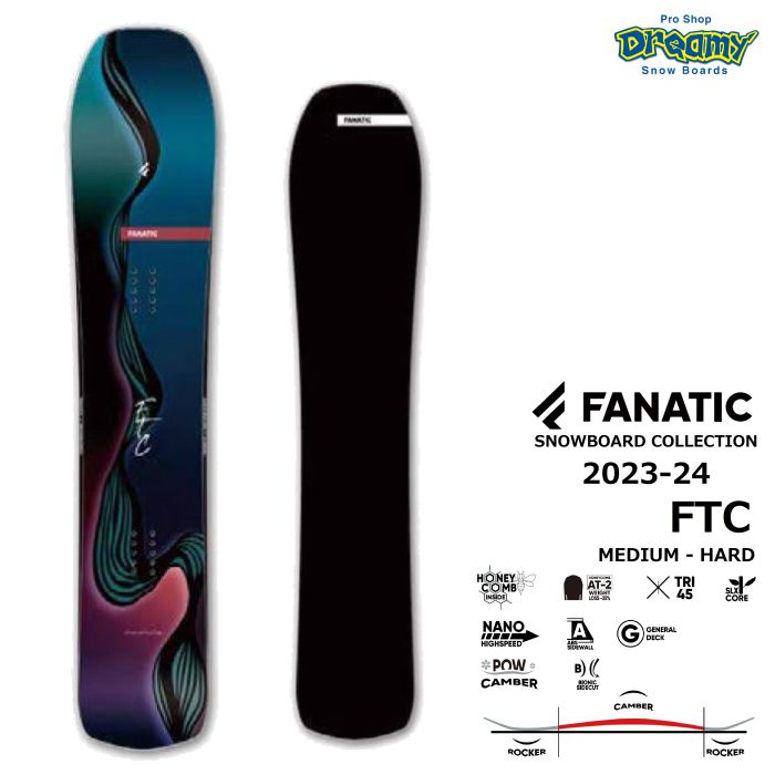 スノーボード板　FANATIC FTC