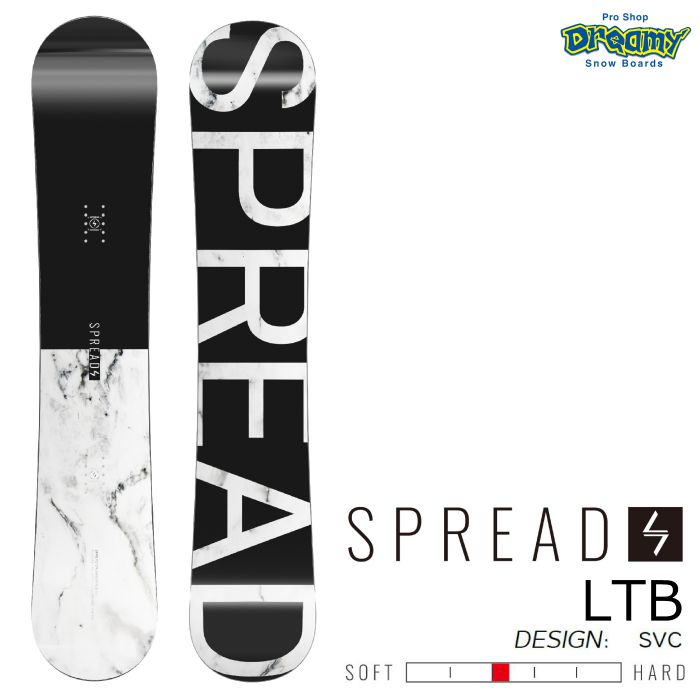 23-24 SPREAD スプレッド LTB 145/148/151/153/156 SVCモデル 可変キャンバー フリーラン 国産 スノーボード  尾川慎二 板 グラトリ レッツトライ 2024 正規品-スノーボード（キッズ）・サーフィンの専門店｜DREAMY