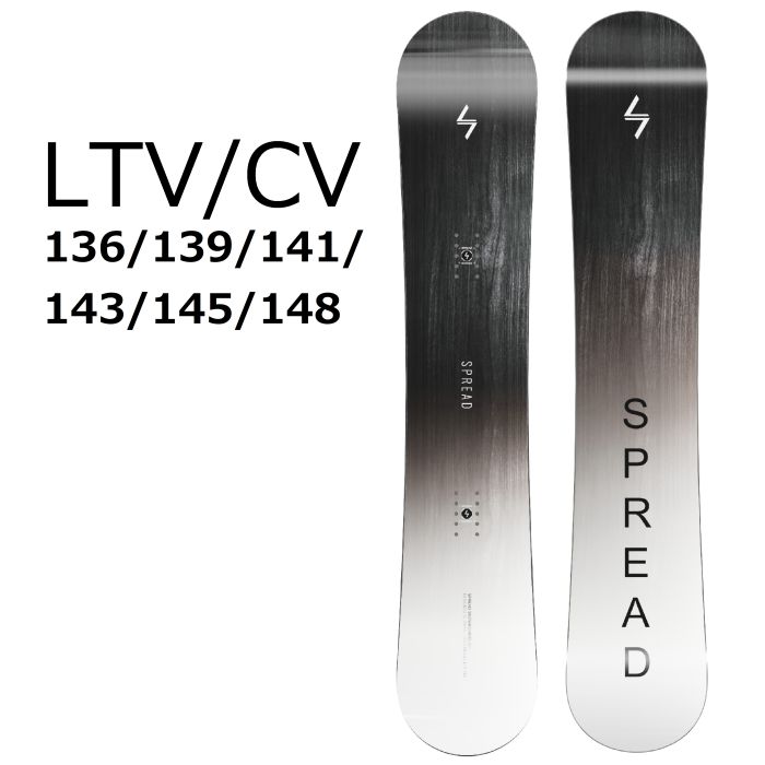 23-24 SPREAD スプレッド LTV/CV 136/139/141/143/145/148 キャンバー