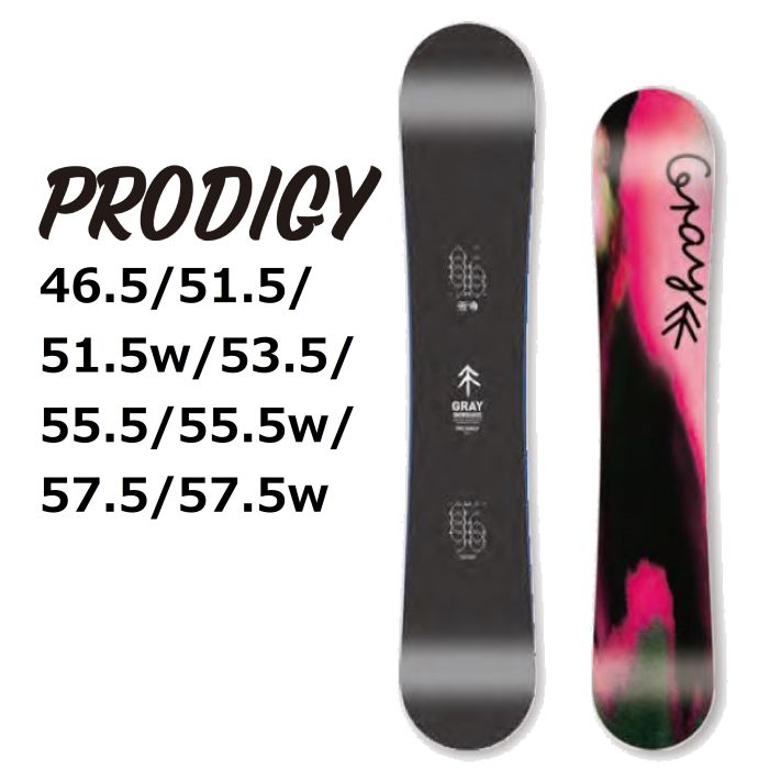 GRAY prodigy 153.5cm　未使用品スノーボード