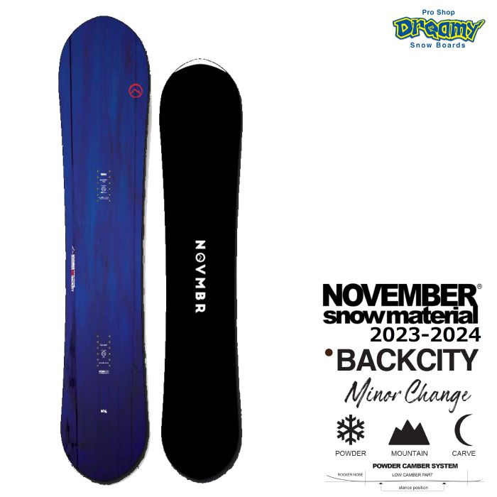 23-24 NOVEMBER ノベンバー BACKCITY バックシティー パウダー