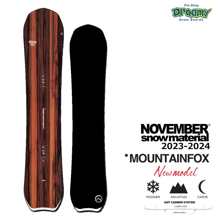 23-24 NOVEMBER mountainfox 148 スノーボード正規販売店