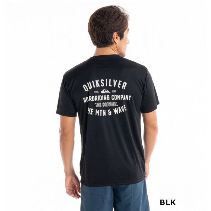 ラッシュガード クイックシルバー QUIKSILVER 黒 水着 L - スポーツ用