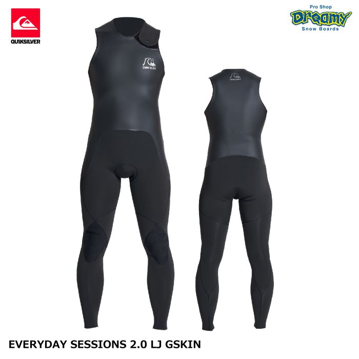 QUIKSILVER クイックシルバー EVERYDAY SESSIONS 2.0 LJ GSKIN QWT231712 ロングジョン ウェットスーツ  ス ノースリーブ ジャパンフィット サーフィン 正規品-スノーボード（キッズ）・サーフィンの専門店｜DREAMY