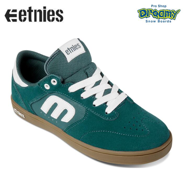 etnies エトニーズ KIDS WINDROW 4301000146 GREEN/GUM キッズ スニーカー スケートシューズ スケートボード  正規品-スノーボード（キッズ）・サーフィンの専門店｜DREAMY