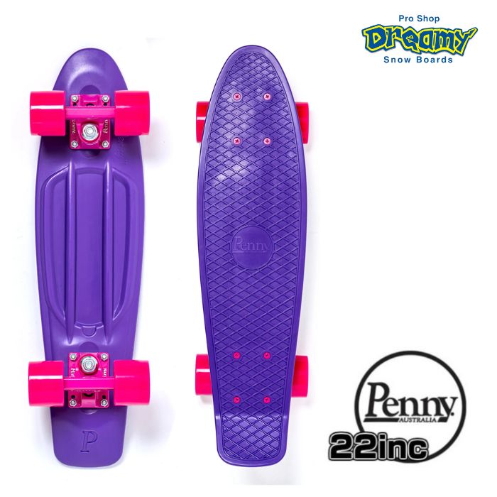 Penny ペニースケートボード 新色 22インチ クラシックスシリーズ BERRY MIX 0PCL9-28 プラスティック素材 ウィール59mm  Abec7 STEEL 正規品-スノーボード・サップ・サーフィン・スケートボードの