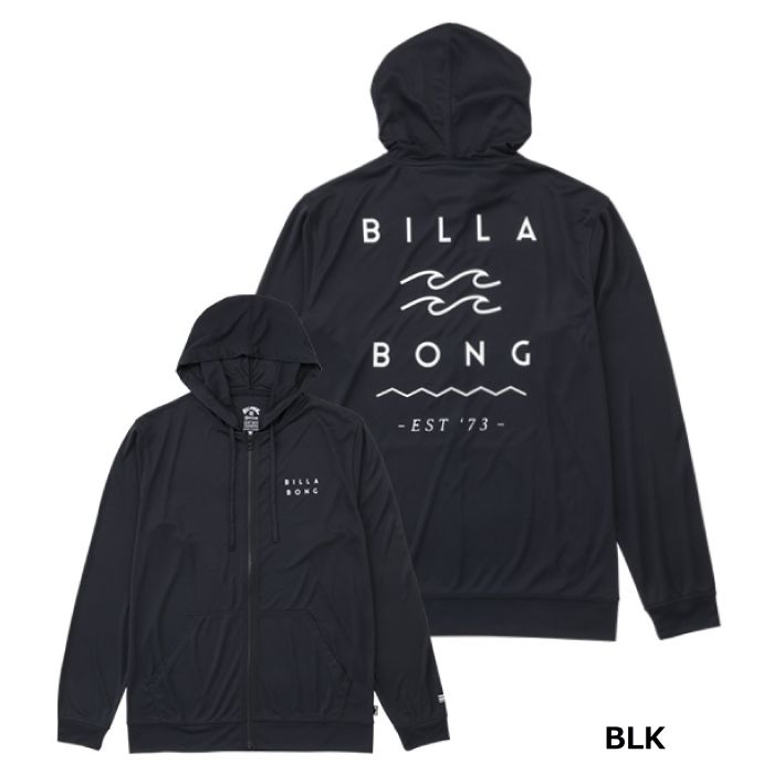 BILLABONG ビラボン RASH ZIP HOOD BD011864 ラッシュガード