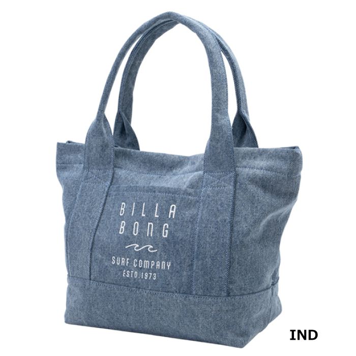 BILLABONG ビラボン MINI TOTE BAG BD013900 トートバッグ ミニサイズ コットンキャンバス ボタン開閉 外ポケット  内ポケット デイリーユース ロゴ 2023 正規品-スノーボード（キッズ）・サーフィンの専門店｜DREAMY