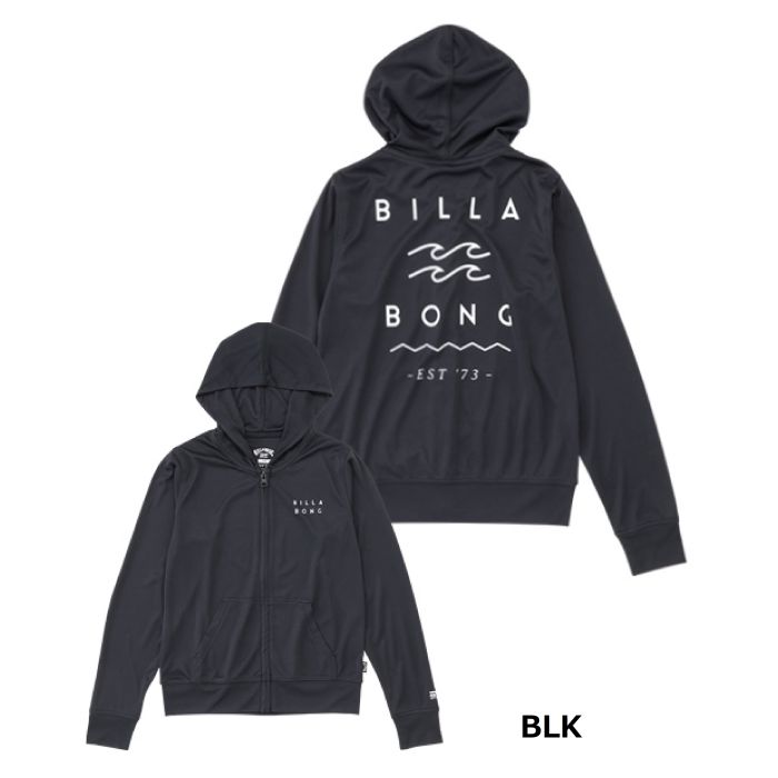 BILLABONG ビラボン RASH ZIP HOOD BD015852 キッズ ラッシュガード 90