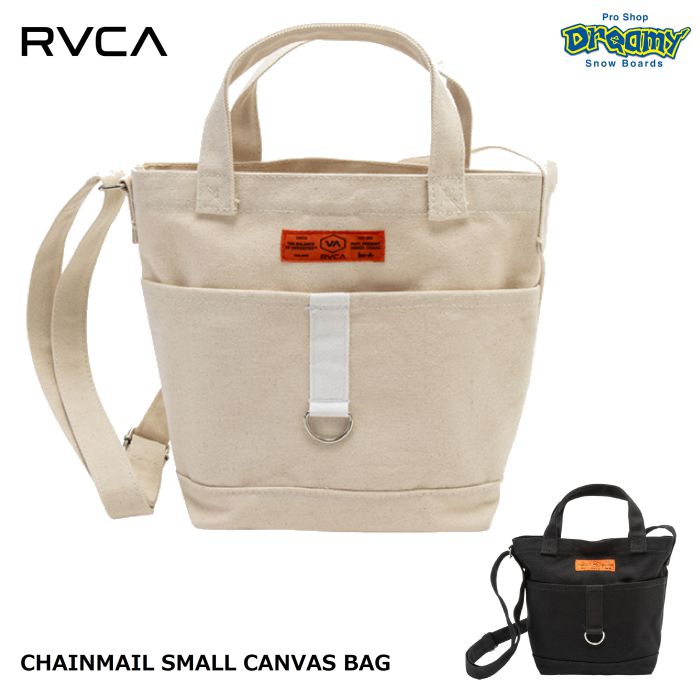 RVCA ルーカ CHAINMAIL SMALL CANVAS BAG BD041960 トートバッグ ...
