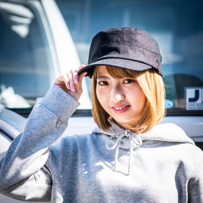 clef クレ RB8005 LINEN ICE RIB WORK CAP キャップ 帽子 ロゴ 正規品