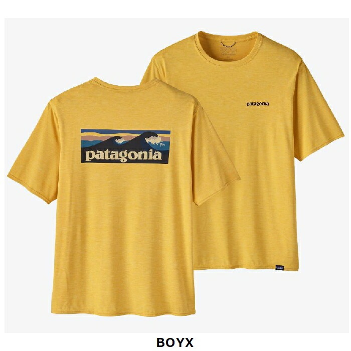 patagonia パタゴニア メンズ・キャプリーン・クール・デイリー・グラフィック・シャツ ウォーターズ 45355 BOYX レギュラーフィット  速乾 水陸両用 防臭 正規品 | アクセサリー・小物