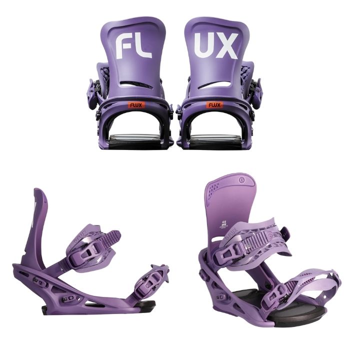 23-24 FLUX フラックス GS PURPLE ジブ・グラトリ / パーク / パウダー / オールラウンド ミディアムフレックス スノーボード  バインディング 2024 正規品-スノーボード（キッズ）・サーフィンの専門店｜DREAMY