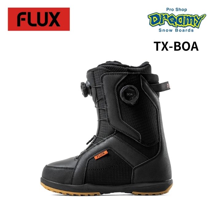 23-24 FLUX フラックス TX-BOA BLACK パーク / ジブ スノーボード ブーツ 2024  正規品-スノーボード（キッズ）・サーフィンの専門店｜DREAMY