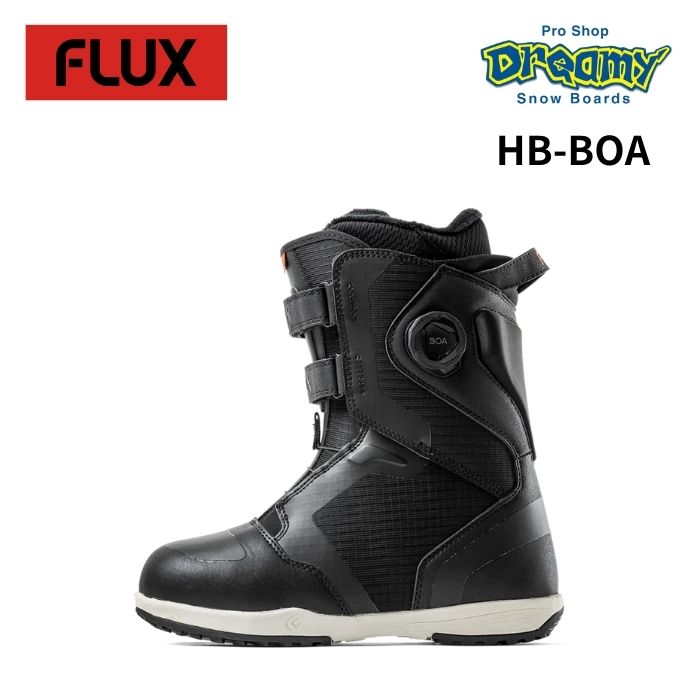 23-24 FLUX フラックス HB-BOA BLACK フリーライド / ジブ・グラトリ スノーボード ブーツ 2024  正規品-スノーボード（キッズ）・サーフィンの専門店｜DREAMY