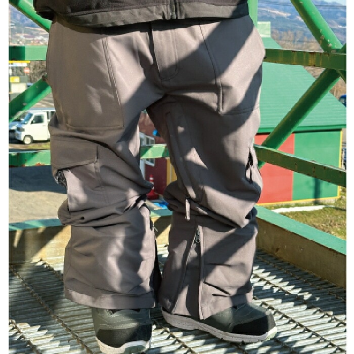 VESP べスプ BB7 Standard Cargo Pants VPMP1042 カーゴパンツ 耐水圧10,000mm ベンチレーション  サイドポケット CGR スノーボードウェア スノーパンツ 正規品-スノーボード（キッズ）・サーフィンの専門店｜DREAMY