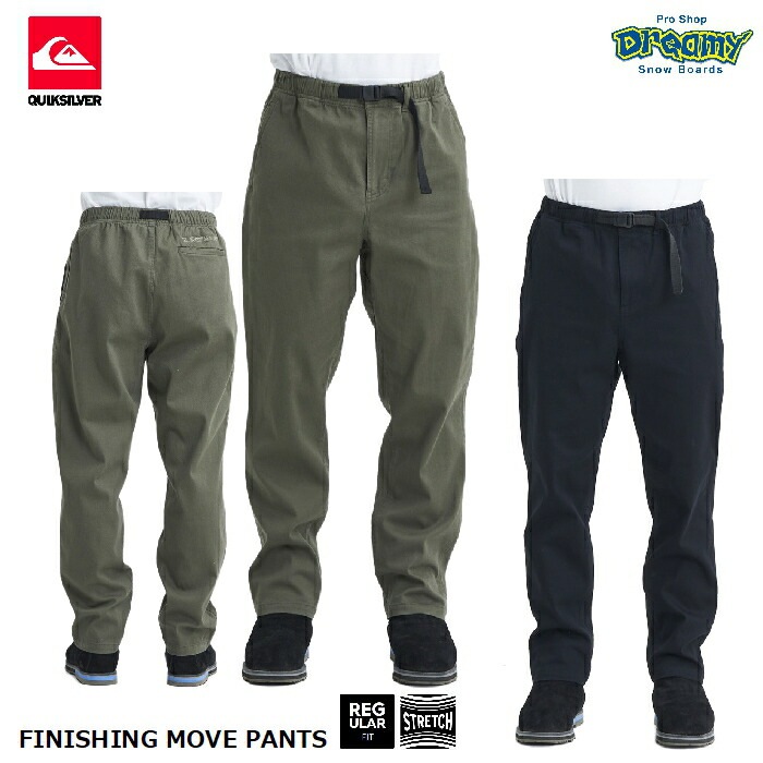 QUIKSILVER クイックシルバー FINISHING MOVE PANTS QPT234073