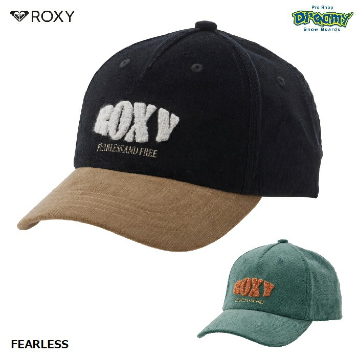 ROXY ロキシー FEARLESS RCP234311 キャップ 6パネル ストラップ