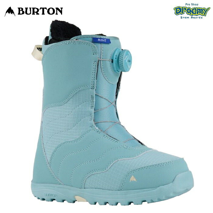 BURTON バートン Women's Burton Mint BOA Wide Snowboard Boots 215361 スノーボードブーツ  ソフトフレックス オールマウンテン ボア レディース 正規品-スノーボード（キッズ）・サーフィンの専門店｜DREAMY