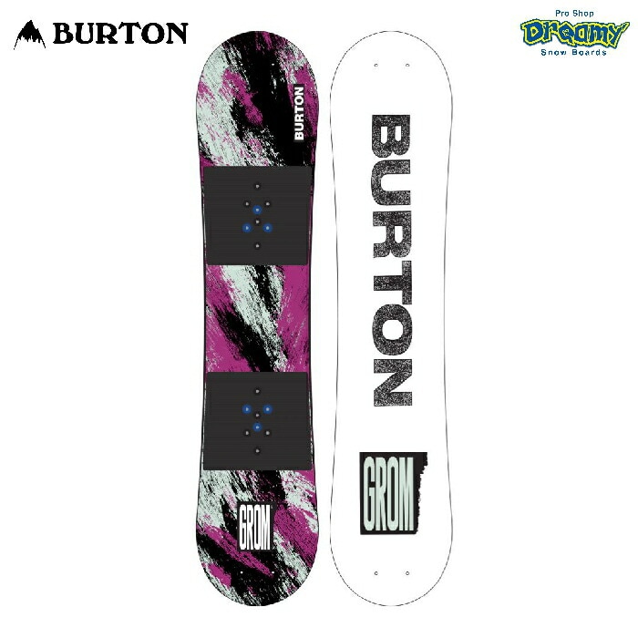 BURTON バートン Kids' Burton Grom Snowboard 235991 フラットトップ