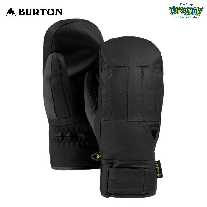 BURTON バートン Men's Burton Gondy GORE-TEX Leather Mittens 103371 スノーグローブ ミトン  ゴアテックス サステナブルレザー 取外し可能起毛ライナー 正規品-スノーボード（キッズ）・サーフィンの専門店｜DREAMY