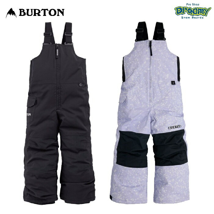 BURTON バートン Toddlers' Burton Maven Bib Pants 130521 キッズ スノービブパンツ レギュラーフィット  Room-To-Grow 1サイズアップ トドラー ロゴ 正規品-スノーボード（キッズ）・サーフィンの専門店｜DREAMY
