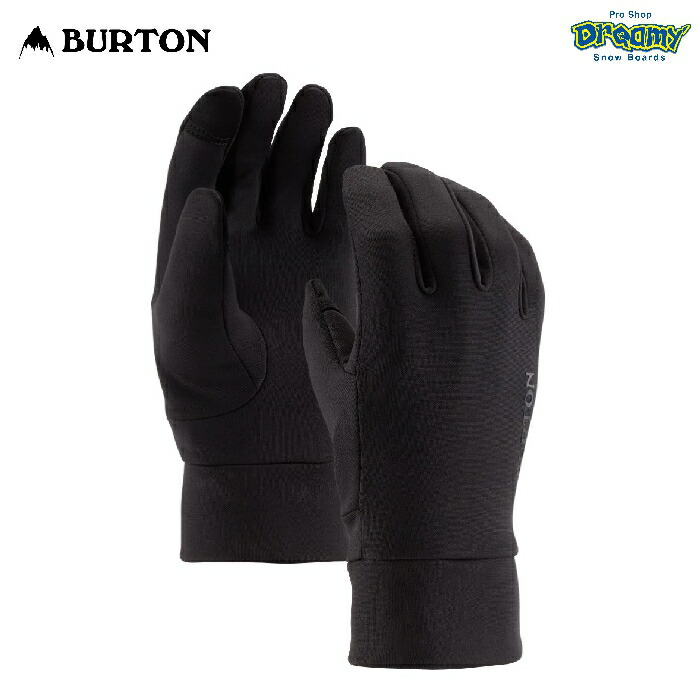 BURTON バートン Kids' Burton Screen Grab Glove Liner 134191 キッズ グローブライナー  タッチパネル対応 フリース素材 速乾 撥水 コンパクト ユース 正規品-スノーボード（キッズ）・サーフィンの専門店｜DREAMY