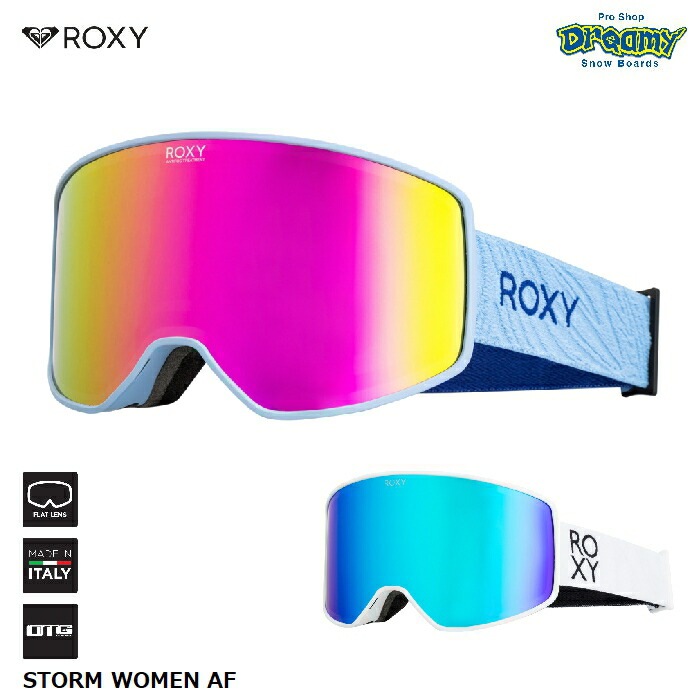 ROXY ロキシー STORM WOMEN AF ERJTG03214 スノーゴーグル フラット