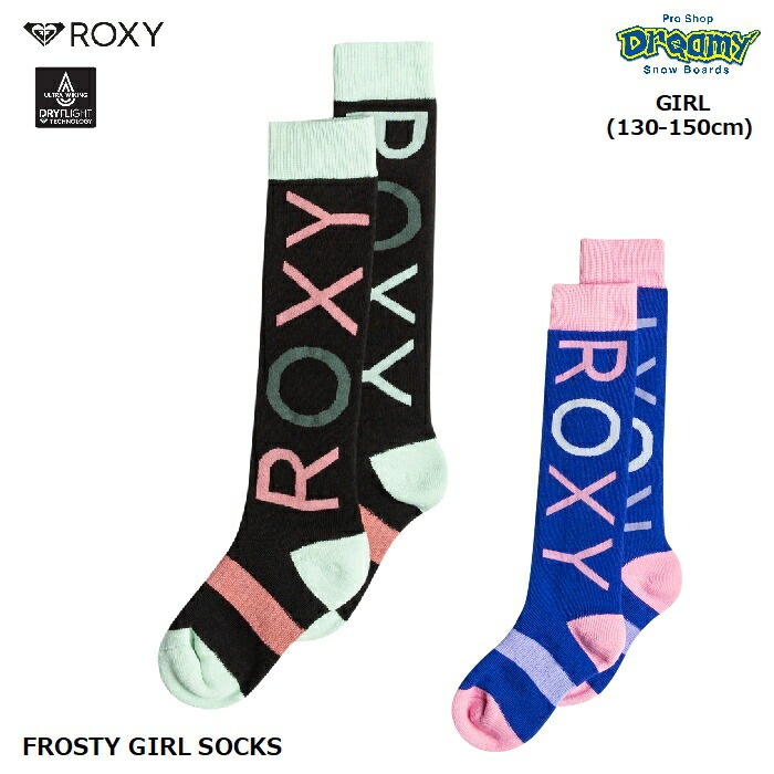 ROXY ロキシー FROSTY GIRL SOCKS ERGAA03182 キッズ ソックス 130