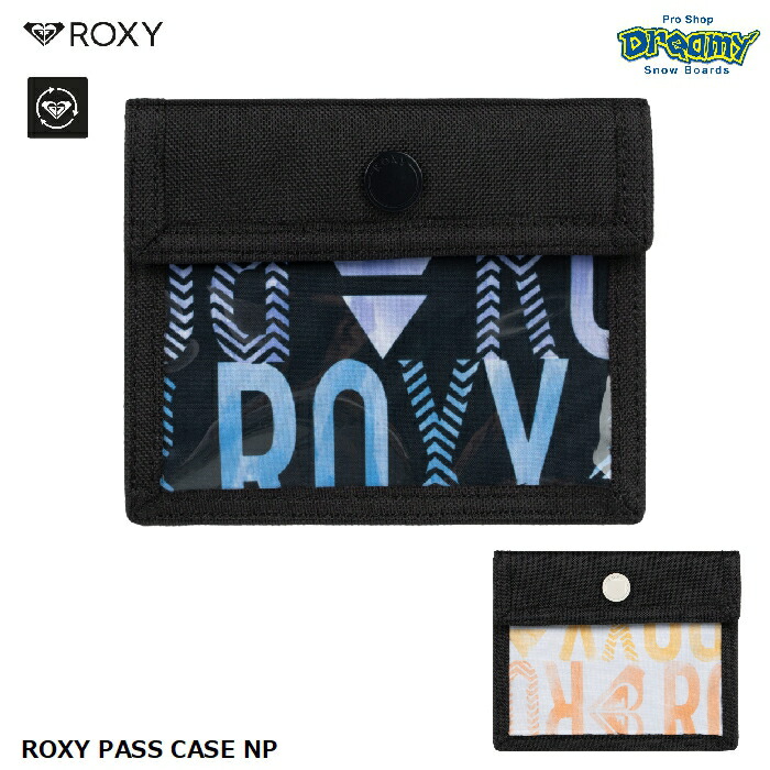 ROXY ロキシー ROXY PASS CASE NP ERJAA04198 パスケース リフト券ホルダー コインケース カラビナ パスポケット  リサイクルポリエステル スノーボード 正規品-スノーボード（キッズ）・サーフィンの専門店｜DREAMY