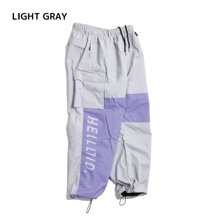 美品 HELLOID ヘルロイド スノーパンツ カーゴパンツ ◎ HELLOID RIDE CARGO PANTS BLUE ヘルロイド スノボウェア 3L スリー