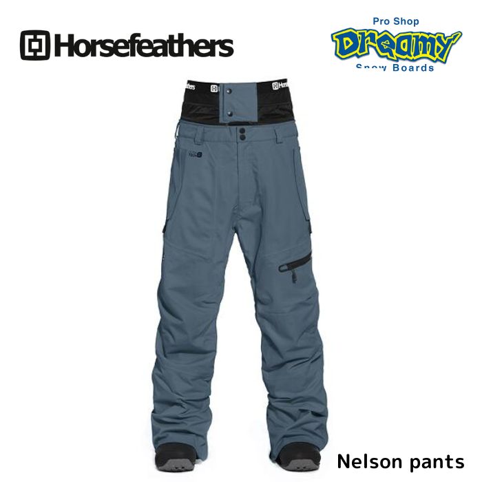 23-24 Horsefeathers ホースフェザーズ HF23NELSblu NELSON PNT スノーウェア パンツ BLUE MIRAG  正規品 | スノーボード,ウェア,ブランド,HORSEFEATHERS | ドリーミー公式オンラインストア