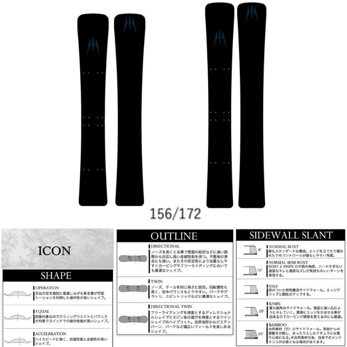 MOSS RR スノーボード 156 imgrc0115453427.jpg