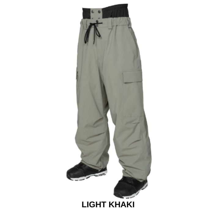 24-25 SCAPE エスケープ BAGGY PANTS 711-243-34 LIGHT KHAKI スノー