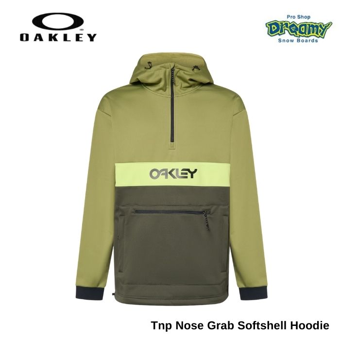 OAKLEY オークリー Tnp Nose Grab Softshell Hoodie New Dark Brush