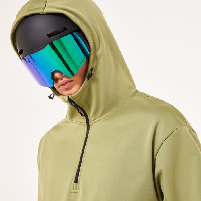 OAKLEY オークリー Tnp Nose Grab Softshell Hoodie New Dark Brush