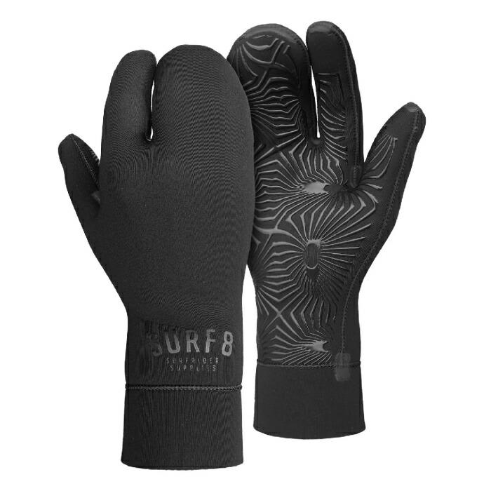 SURF8 ෆ スムースジャージグローブ起毛 SURF8 サーフエイト 2MM スムースジャージロブスターグローブ起毛