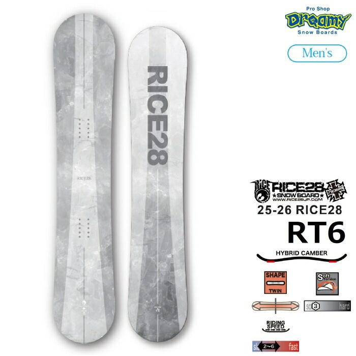 25-26 RICE28 RT6 ライストゥエンティーエイト ハイブリッドキャンバー
