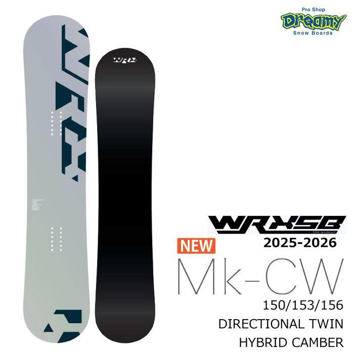 25-26 WRX Mk-CW ディレクショナル ツイン ハイブリッドキャンバー