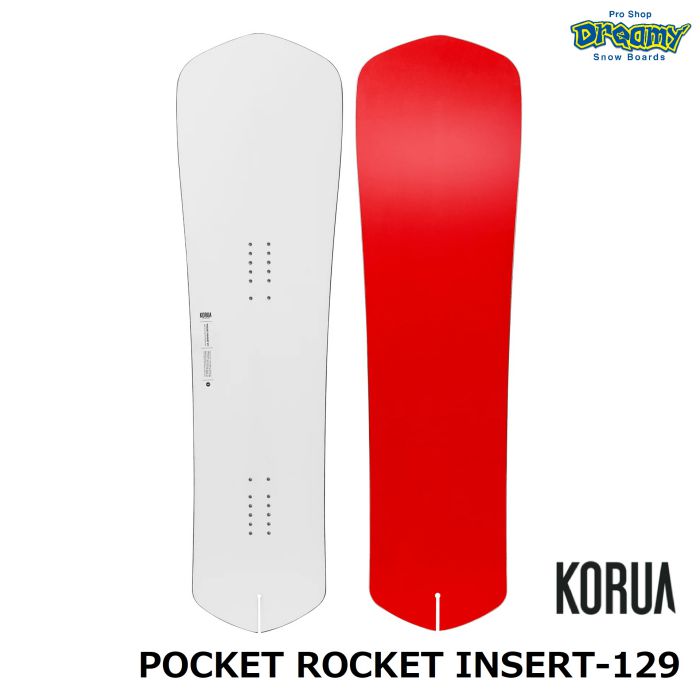 KORUA POCKET ROCKET INSERT-129 フロートキャンバー SLOTシステム