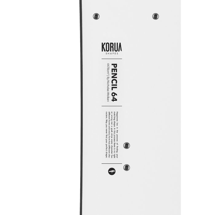 KORUA PENCIL SPLIT 147/164 フロートキャンバー パウダー フリー