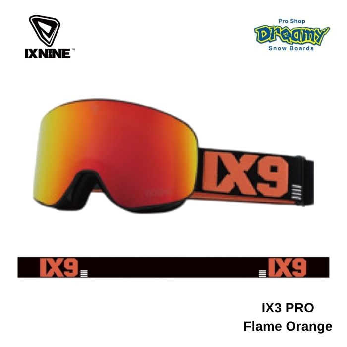 25-26 IX NINE アイエックスナイン IX3 PRO Flame Orange Red