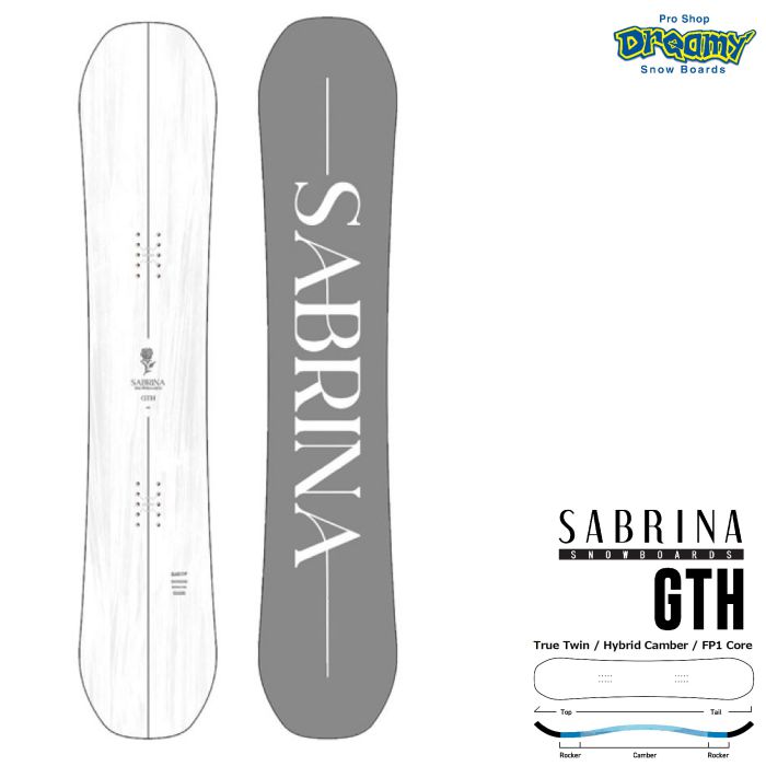 25-26 SABRINA GTH 137/141/143 ツインチップ ハイブリッドキャンバー