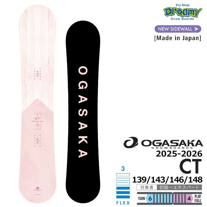25-26 OGASAKA CT 139/143/146/148 キャンバー ディレクショナル